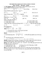 de kiem tra cuoi hoc ky 2 mon toan lop 8