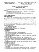 Ke hoach ca nhan 20122013