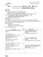 giao an lop ghep 12 tuan 17