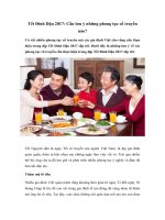 Tải Bản tin Tết 2018: Cần lưu ý những phong tục cổ truyền nào? - Những phong tục cổ truyền trong ngày Tết Nguyên Đán