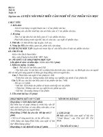 Bai 13 Luyen noi Phat bieu cam nghi ve tac pham van hoc