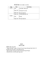 giao an buoi chieu lop 2 tuan 16 nam 2011