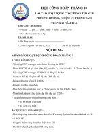 Noi dung hop cong doan thang 102016Cua truong THCSSN