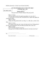 De va dap an thi HSG Dia 8 nam hoc 20122013