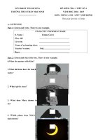 Tải Đề kiểm tra 1 tiết số 4 môn Tiếng Anh lớp 7 Thí điểm trường THCS Trần Mai Ninh, Thanh Hóa năm học 2014 - 2015 - Đề kiểm tra 45 phút học kỳ 2 môn tiếng Anh lớp 7 có đáp án