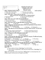 De thi HKI nam 2012 mon Ngu van 7