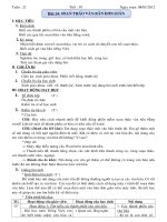 Giao an Tin hoc 6 tuan 21