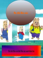 ba chú heo con  mầm non  nguyễn bích thuận  thư viện tài nguyên giáo dục long an