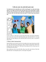 Tải 5 điều tân sinh viên nhất thiết phải tránh - Một số lời khuyên hữu ích cho tân sinh viên