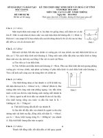 ĐỀ, ĐÁP ÁN HSG TỈNH LÝ 9 (DỰ BỊ). BG