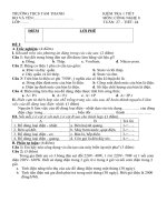 Đề 2- cn8 - tuần 27 - tiết 44 (2014 - 2015)