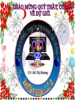 slide bài giảng địa lí lớp 6 tiết 21 lớp vỏ khí 