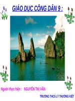 slide bài giảng GDCD lớp 9 tiết 02 tự chủ 