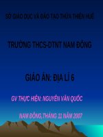 slide bài giảng địa lí lớp 6 tiết 05 kí hiệu và cách biểu hiện địa hình trên bản đồ 