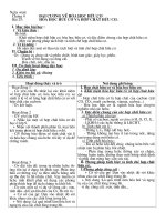 GIÁO ÁN HÓA 11CB(b24-B32)