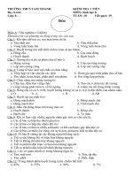 Sinh 8 -Tuần 10 -Tiết 19