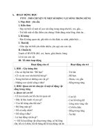 Chủ đề THế giới động vật. Chủ đề nhánh 2. Đề tài TRÒ CHUYỆN VỀ MỘT SỐ ĐỘNG VẬT SỐNG TRONG RỪNG