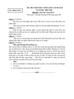 de HSG Tinh Nghe An nam 20092010