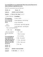 anh văn 6(tuần 26)_Cô Phượng