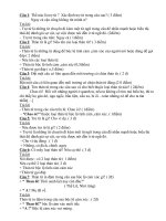 Ngân hàng de thi Tiếng việt lớp 8