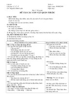 Đề tài các con vật quen thuộc