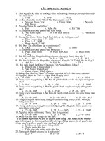 ĐỀ GIAO LƯU HSG LỚP 5 - MÔN TN-XH KH- LS-ĐL