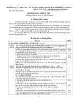 Hướng dẫn chấm TN THPT Văn 2012