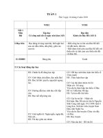 GA lớp ghep 2+3 tuần 1