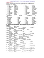 PART 11 - E GRADE 9 -4 TESTS LÀM THÊM (2011)