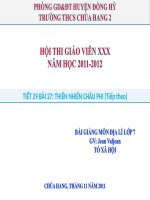 slide bài giảng địa lí lớp 7 tiết 28 thiên nhiên châu phi tiếp theo 