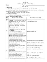 Giáo án lớp 4 - Tuần 22