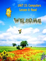 unit 15 computers  tiếng anh 8  lý thị thoa  website của trường thcs tam hưng  thanh oai