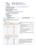 GIAO AN MON TIN LOP 3 TUAN 2325