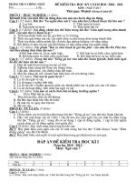 de thk i 1011  ngữ văn 7  trần thanh thủy  chào mừng bạn đến với website của trường thcs thống nhất