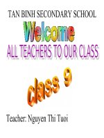 tieng anh 9 sach cu unit 2 read