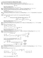 ON THI DH PT DUONG TRON