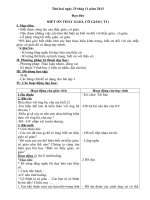 Giáo án lớp 4- tuần 14