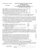 DE THI CHUYEN NINH BINH