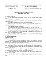 Kế Hoạch chuyên môn tuần 6