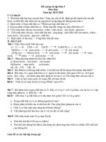 hóa 9  hóa học  thcs thu bồn  website của thcs thu bồn