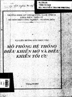Mô phỏng hệ thống điều khiển mờ và điều khiển tối ưu 