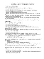 Đề cương ôn tập Vật lý 11 kỳ 1