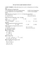 ôn tập toán 6 nghỉ do covid-19