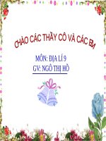 slide bài giảng địa lí lớp 9 tiết 35 thực hành so sánh tình hình sản xuất cây công nghiệp lâu năm 