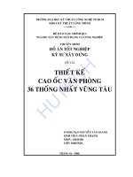 Thiết kế chung cư cao ốc 36 thống nhất vũng tàu 