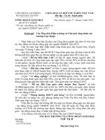 vận động các khoản nghĩa vụ       của ngành GD&ĐT năm2012