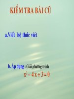 - Toán học 9 - Bùi Hà Thanh - Website của Trường THCS Tam Hưng - Thanh Oai