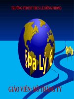 slide bài giảng địa lí lớp 6 tiết 19 các mỏ khoáng sản 