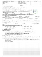 DE  KIEM TRA TUAN 29 TIET 57