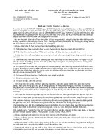 BGDĐT-GDTrH hướng dẫn sơ kết học kì I nămhọc 2012 - 2013